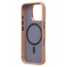 Чехол-накладка для Apple iPhone 16 Pro (розовое золото) - SM023 SafeMag