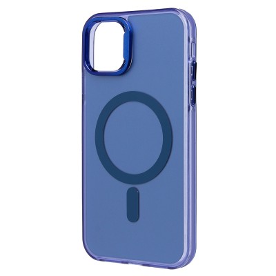 Чехол-накладка для Apple iPhone 11 (синий) - SM025 SafeMag