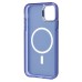 Чехол-накладка для Apple iPhone 11 (синий) - SM025 SafeMag