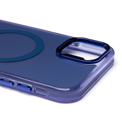Чехол-накладка для Apple iPhone 11 (синий) - SM025 SafeMag