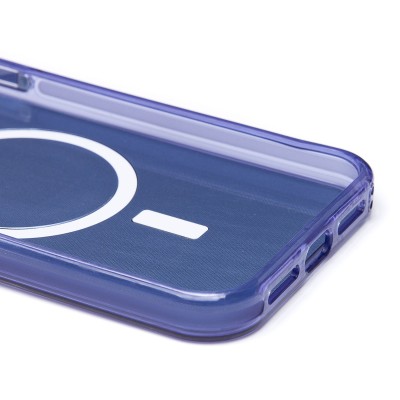 Чехол-накладка для Apple iPhone 11 (синий) - SM025 SafeMag
