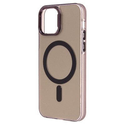 Чехол-накладка для Apple iPhone 12 (черный) - SM025 SafeMag