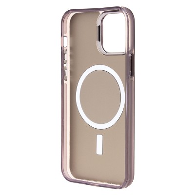 Чехол-накладка для Apple iPhone 12 (черный) - SM025 SafeMag