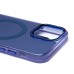 Чехол-накладка для Apple iPhone 12 (синий) - SM025 SafeMag