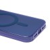 Чехол-накладка для Apple iPhone 12 (синий) - SM025 SafeMag