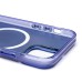 Чехол-накладка для Apple iPhone 12 (синий) - SM025 SafeMag