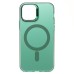 Чехол-накладка для Apple iPhone 12 (зеленый) - SM025 SafeMag