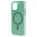 Чехол-накладка для Apple iPhone 12 (зеленый) - SM025 SafeMag