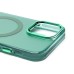 Чехол-накладка для Apple iPhone 12 (зеленый) - SM025 SafeMag