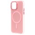 Чехол-накладка для Apple iPhone 12 (розовый) - SM025 SafeMag