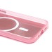 Чехол-накладка для Apple iPhone 12 (розовый) - SM025 SafeMag