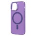 Чехол-накладка для Apple iPhone 12 (фиолетовый) - SM025 SafeMag