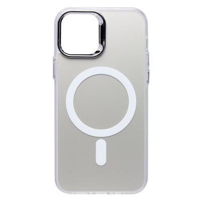 Чехол-накладка для Apple iPhone 12 (белый) - SM025 SafeMag