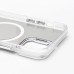 Чехол-накладка для Apple iPhone 12 (белый) - SM025 SafeMag