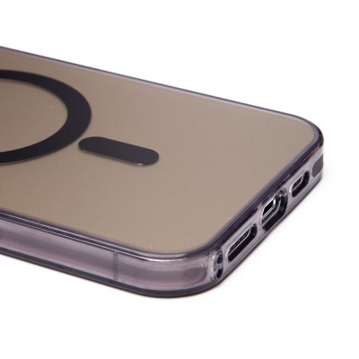 Чехол-накладка для Apple iPhone 13 Pro Max (черный) - SM025 SafeMag Чехол-накладка для Apple iPhone 13 Pro Max (черный) - SM025 SafeMag