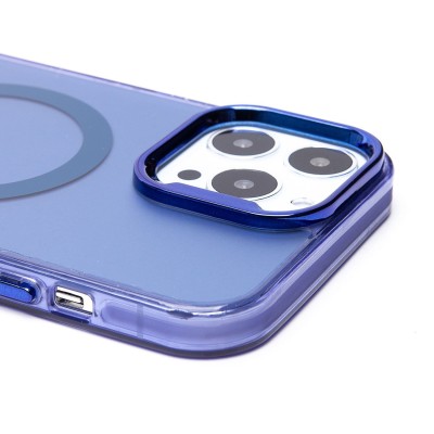 Чехол-накладка для Apple iPhone 13 Pro Max (синий) - SM025 SafeMag