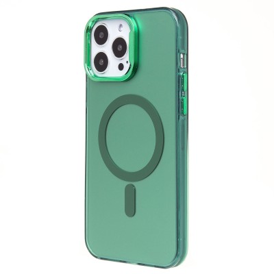 Чехол-накладка для Apple iPhone 13 Pro Max (зеленый) - SM025 SafeMag