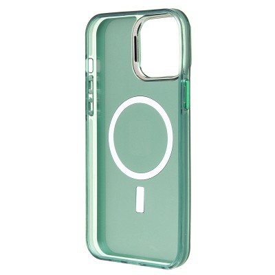 Чехол-накладка для Apple iPhone 13 Pro Max (зеленый) - SM025 SafeMag