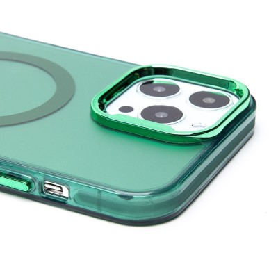 Чехол-накладка для Apple iPhone 13 Pro Max (зеленый) - SM025 SafeMag