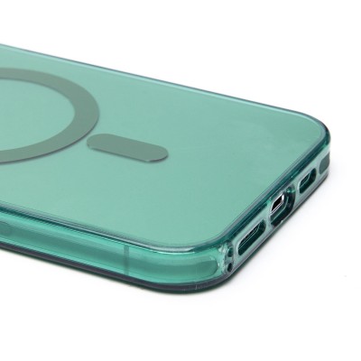 Чехол-накладка для Apple iPhone 13 Pro Max (зеленый) - SM025 SafeMag