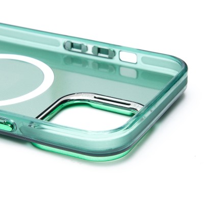 Чехол-накладка для Apple iPhone 13 Pro Max (зеленый) - SM025 SafeMag