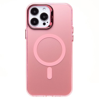 Чехол-накладка для Apple iPhone 13 Pro Max (розовый) - SM025 SafeMag