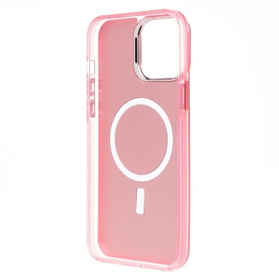 Чехол-накладка для Apple iPhone 13 Pro Max (розовый) - SM025 SafeMag Чехол-накладка для Apple iPhone 13 Pro Max (розовый) - SM025 SafeMag