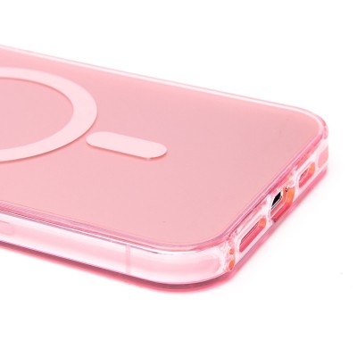 Чехол-накладка для Apple iPhone 13 Pro Max (розовый) - SM025 SafeMag Чехол-накладка для Apple iPhone 13 Pro Max (розовый) - SM025 SafeMag