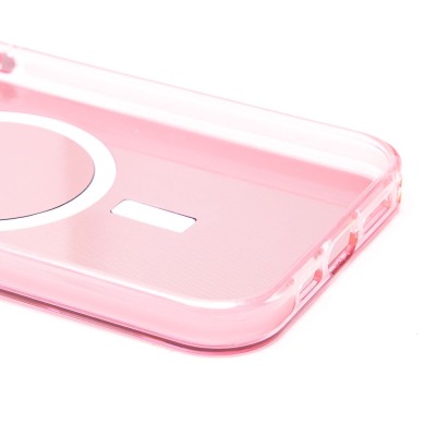 Чехол-накладка для Apple iPhone 13 Pro Max (розовый) - SM025 SafeMag Чехол-накладка для Apple iPhone 13 Pro Max (розовый) - SM025 SafeMag