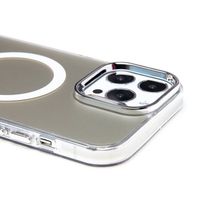 Чехол-накладка для Apple iPhone 13 Pro Max (белый) - SM025 SafeMag