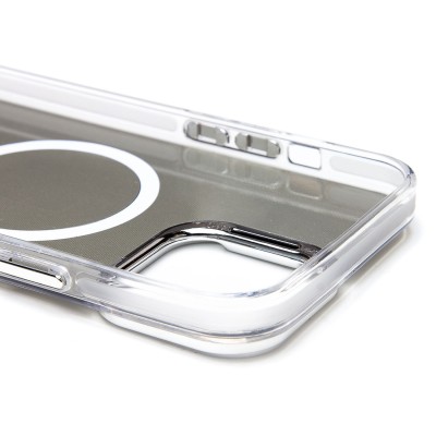 Чехол-накладка для Apple iPhone 13 Pro Max (белый) - SM025 SafeMag