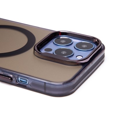 Чехол-накладка для Apple iPhone 13 Pro (черный) - SM025 SafeMag
