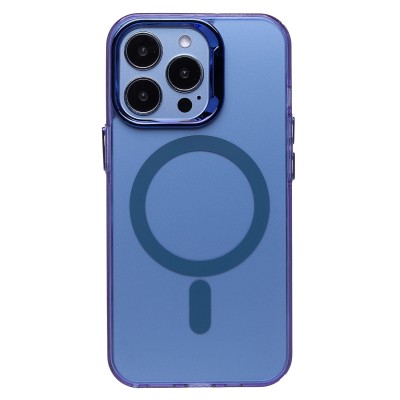 Чехол-накладка для Apple iPhone 13 Pro (синий) - SM025 SafeMag