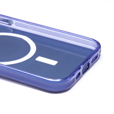 Чехол-накладка для Apple iPhone 13 Pro (синий) - SM025 SafeMag