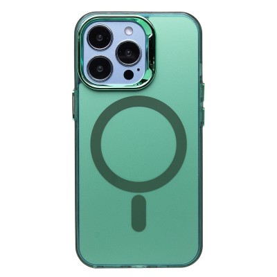 Чехол-накладка для Apple iPhone 13 Pro (зеленый) - SM025 SafeMag