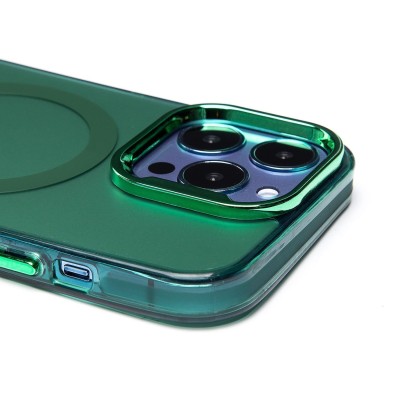 Чехол-накладка для Apple iPhone 13 Pro (зеленый) - SM025 SafeMag