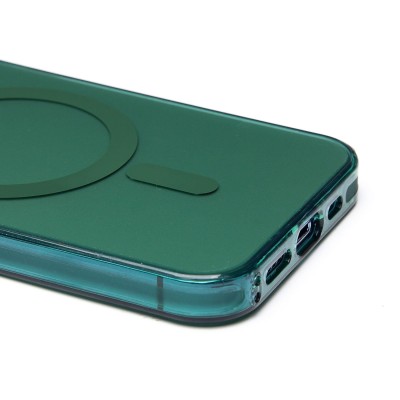 Чехол-накладка для Apple iPhone 13 Pro (зеленый) - SM025 SafeMag