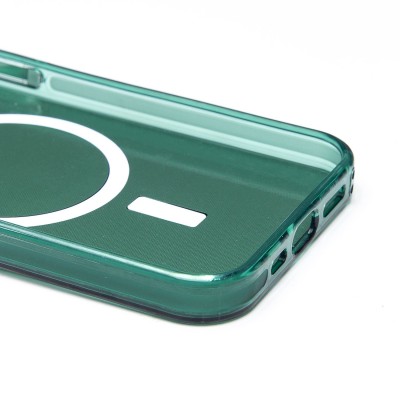 Чехол-накладка для Apple iPhone 13 Pro (зеленый) - SM025 SafeMag