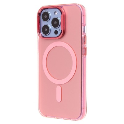 Чехол-накладка для Apple iPhone 13 Pro (розовый) - SM025 SafeMag