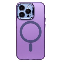 Чехол-накладка для Apple iPhone 13 Pro (фиолетовый) - SM025 SafeMag