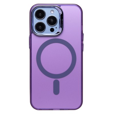 Чехол-накладка для Apple iPhone 13 Pro (фиолетовый) - SM025 SafeMag