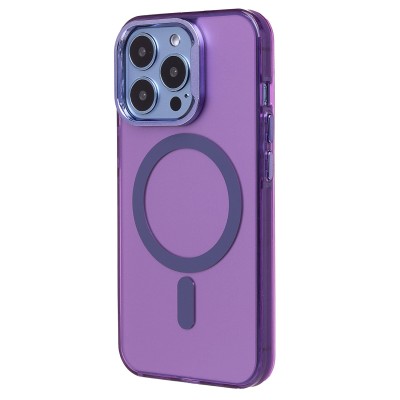 Чехол-накладка для Apple iPhone 13 Pro (фиолетовый) - SM025 SafeMag