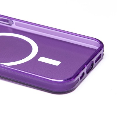 Чехол-накладка для Apple iPhone 13 Pro (фиолетовый) - SM025 SafeMag