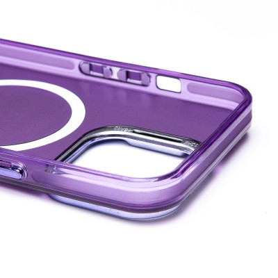 Чехол-накладка для Apple iPhone 13 Pro (фиолетовый) - SM025 SafeMag