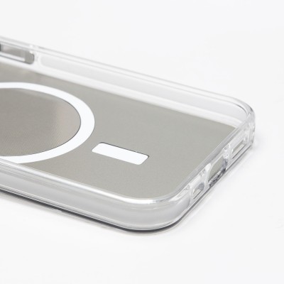 Чехол-накладка для Apple iPhone 13 Pro (белый) - SM025 SafeMag
