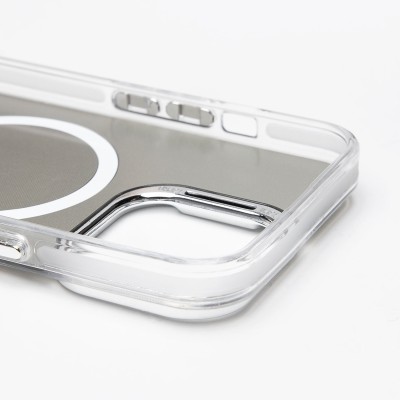Чехол-накладка для Apple iPhone 13 Pro (белый) - SM025 SafeMag