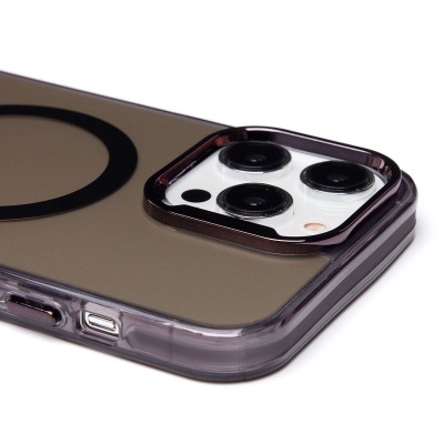 Чехол-накладка для Apple iPhone 14 Pro Max (черный) - SM025 SafeMag Чехол-накладка для Apple iPhone 14 Pro Max (черный) - SM025 SafeMag