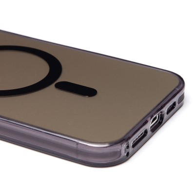 Чехол-накладка для Apple iPhone 14 Pro Max (черный) - SM025 SafeMag Чехол-накладка для Apple iPhone 14 Pro Max (черный) - SM025 SafeMag