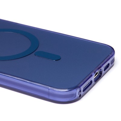 Чехол-накладка для Apple iPhone 14 Pro Max (синий) - SM025 SafeMag