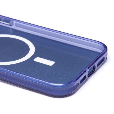 Чехол-накладка для Apple iPhone 14 Pro Max (синий) - SM025 SafeMag